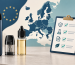 Unbranded reusable vape device, refillable pod and European compliance checklist